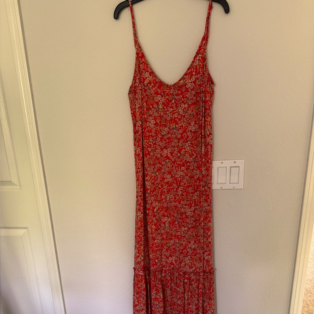 O'Neill Red Midi Sundress